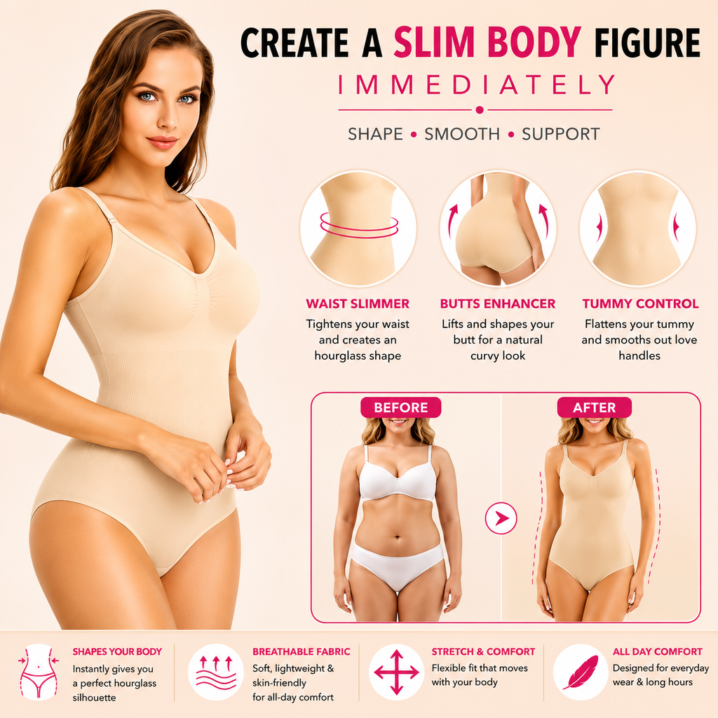 Body Sculpting Shaper (Beige)