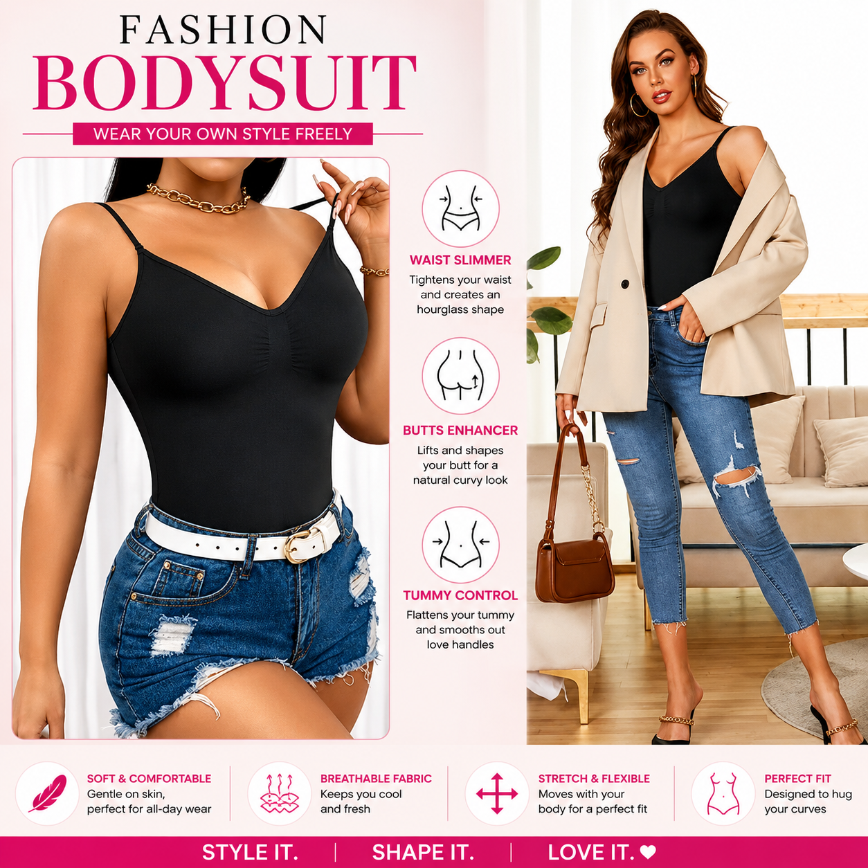 Body Sculpting Shaper (Black)