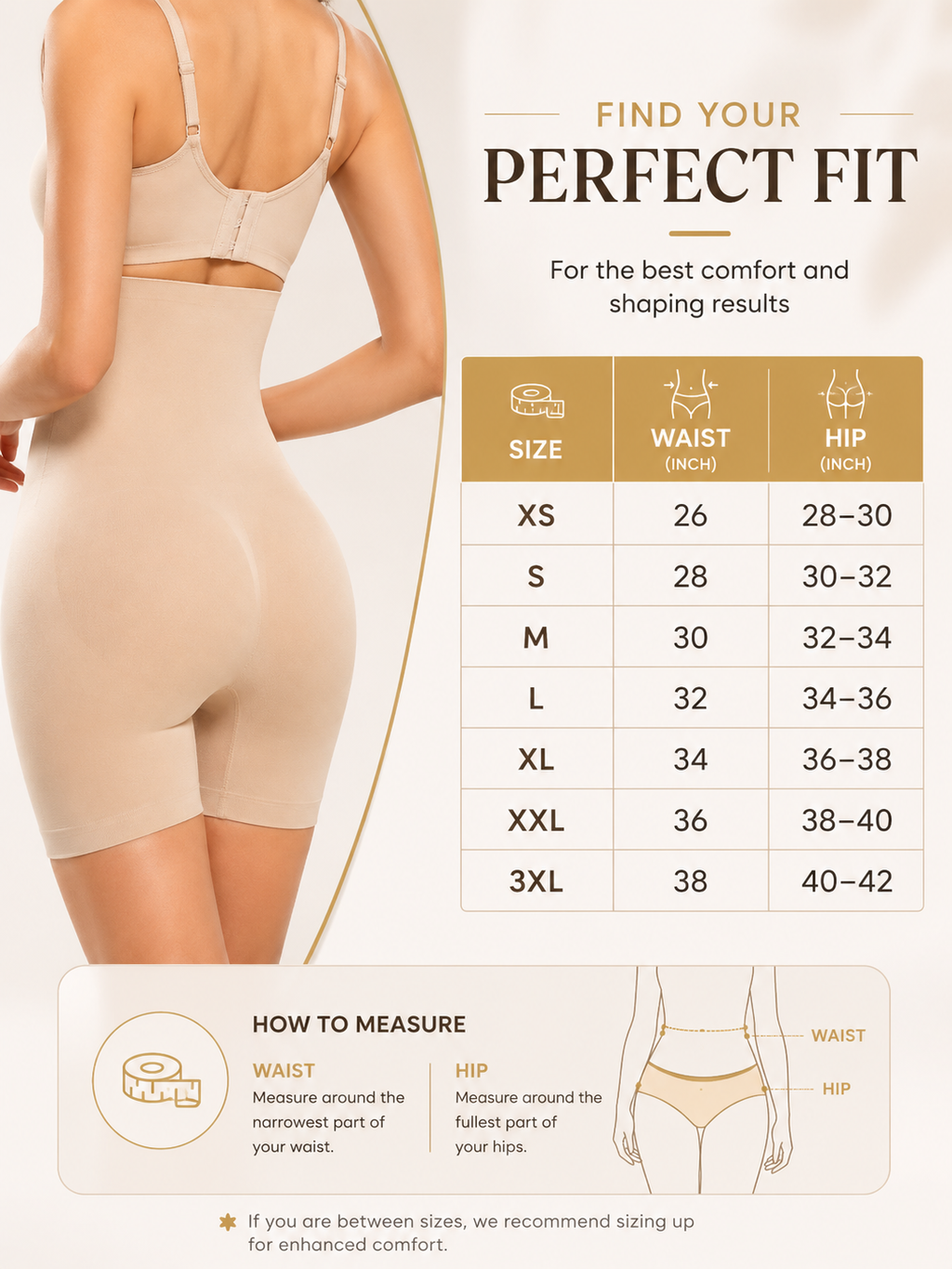 Pack of 2 Tummy Control & Thigh Slimming Body Shaper